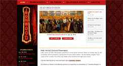Desktop Screenshot of ironwoodtheatre.net